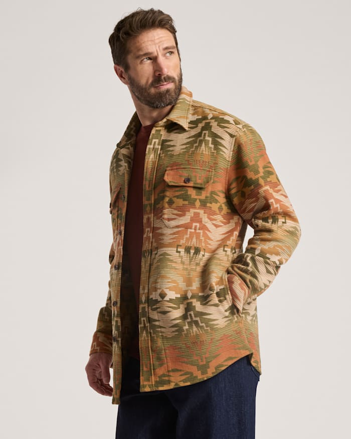 MEN'S SEDONA COTTON CHAMOIS DRIFTWOOD SHIRT